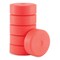 Richeson Tempera Cakes - Fluorescent Red, Pkg of 6, Small Cakes
